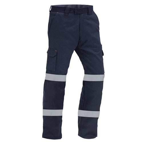 TROUSER LIGHTWEIGHT 210GSM RIPSTOP COTTON TAPED NAVY (TNBCOLW)