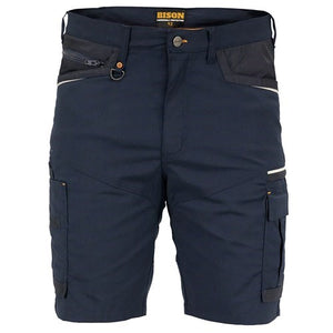 SHORT LIGHTWEIGHT STRETCH 190GSM POLYCOTTON NAVY (SRBPCLW)