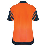 POLO DAY ONLY QUICK-DRY COTTON BACKED ORANGE