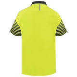POLO DAY ONLY POLYESTER YELLOW LINE FADE STYLE