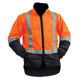 JACKET STAMINA DAY/NIGHT 5-IN-1 VEST COMBO ORANGE/NAVY (JNP5N1SWR)