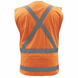 VEST TTMC-W17 X-TAPE POLYESTER ORANGE (VXPPO)