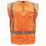 VEST TTMC-W17 X-TAPE POLYESTER ORANGE (VXPPO)