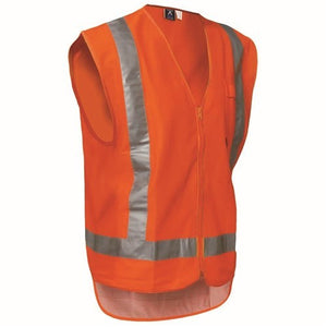 VEST TTMC-W17 POLYESTER ORANGE (V5MVEST)