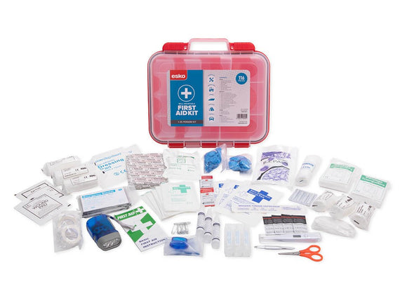 Esko First Aid Kit, 1-25 Person, 116pc