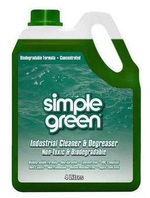 SIMPLE GREEN INDUSTRIAL Cleaner and Degreaser Concentrate Refill Jug 4L (Original)