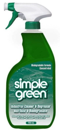 Simple Green Industrial Cleaner and Degreaser Concentrate Trigger Bottle 750ml (Original)