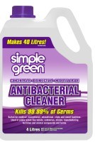 SIMPLE GREEN ANTIBACTERIAL CLEANER CONCENTRATE (Hospital Grade Concentrate) 4L