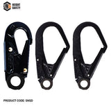 LINQ ELITE DOUBLE LEG SHOCK ABSORBING WEBBING LANYARD WITH HARDWARE SN & SD X2