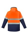 Unisex Hi Vis Antarctic Softshell Taped Jacket - Orange