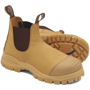 Blundstone Wheat Water-Resistant Nubuck Elastic Side Boot